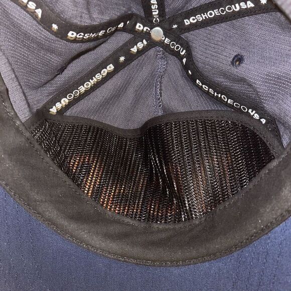 Rare SAMPLE Hat DC Shoe Company Hat Gray Corduroy Hat w/ Orange Rope - Picture 8 of 9